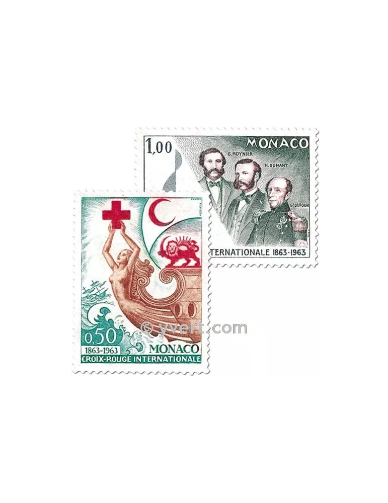 n° 607/608 -  Timbre Monaco Poste