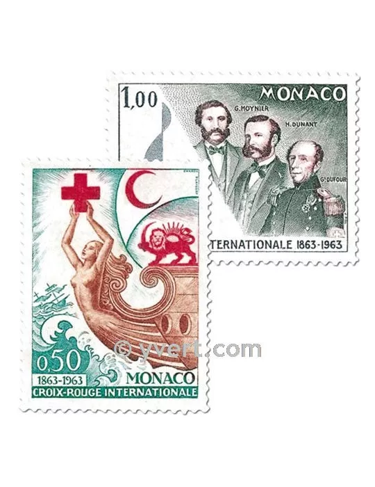 n° 607/608 -  Timbre Monaco Poste