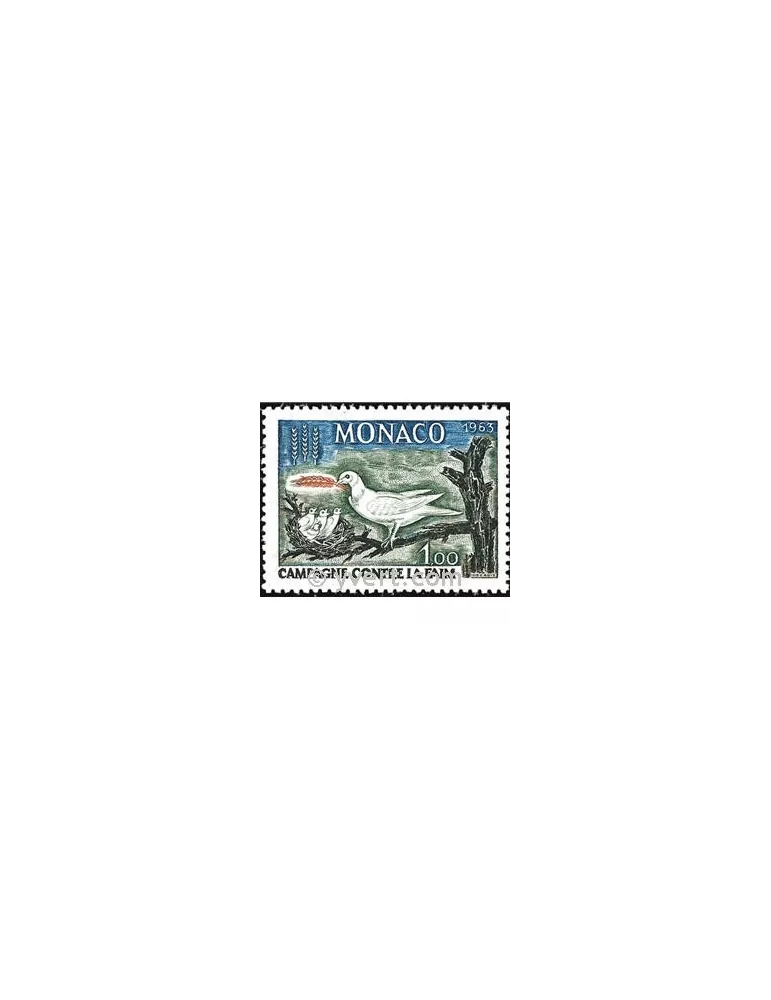 n° 611 -  Timbre Monaco Poste