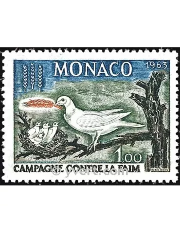 n° 611 -  Timbre Monaco Poste 2