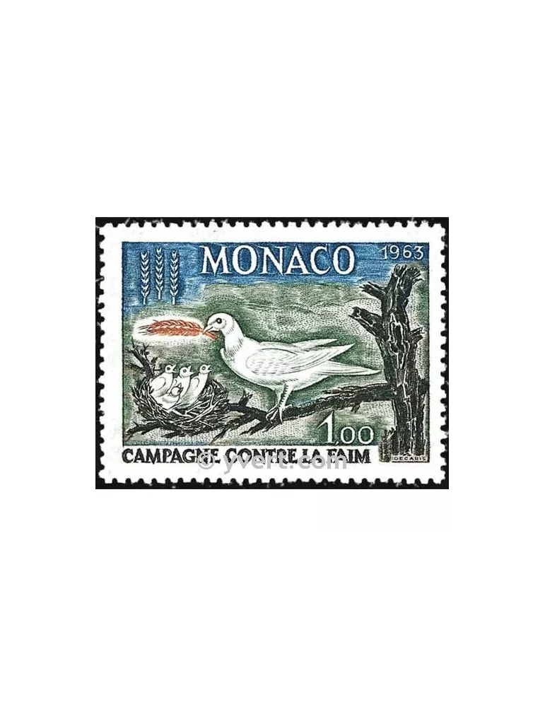 n° 611 -  Timbre Monaco Poste