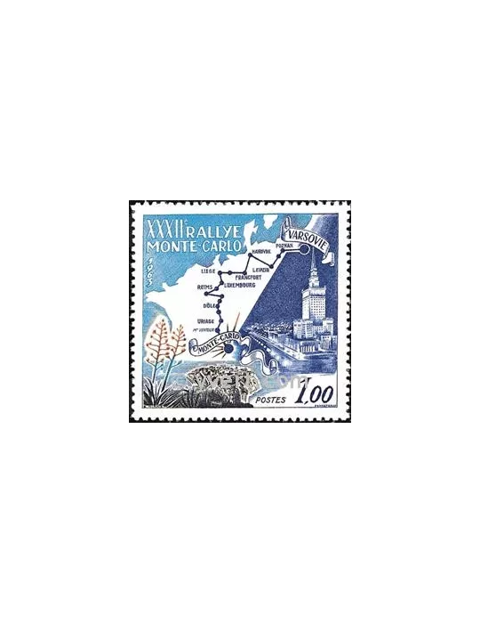 n° 614 -  Timbre Monaco Poste