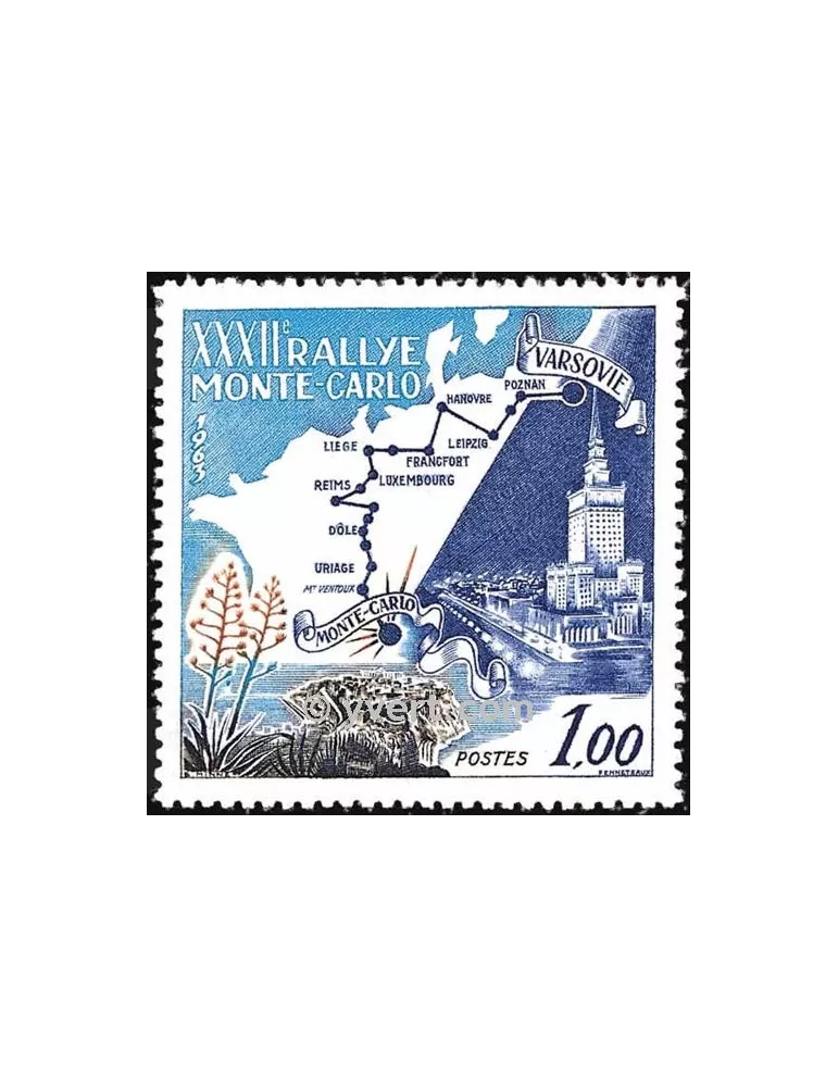 n° 614 -  Timbre Monaco Poste