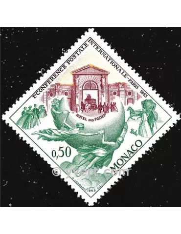 n° 615 -  Timbre Monaco Poste 2