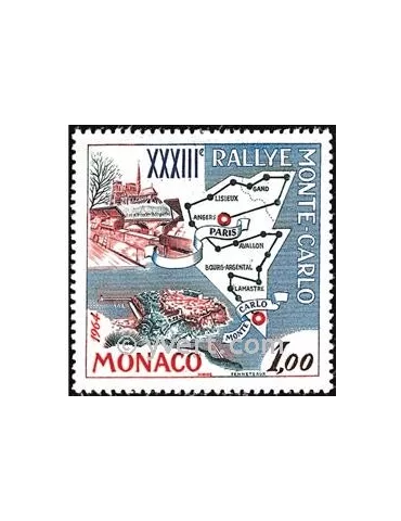 n° 616 -  Timbre Monaco Poste