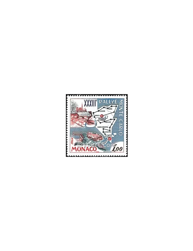 n° 616 -  Timbre Monaco Poste