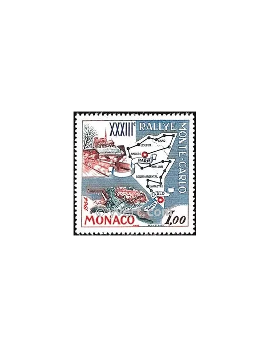 n° 616 -  Timbre Monaco Poste