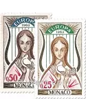 n° 618/619 -  Timbre Monaco Poste