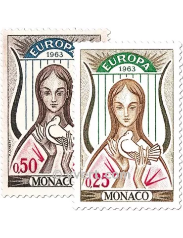 n° 618/619 -  Timbre Monaco Poste 2