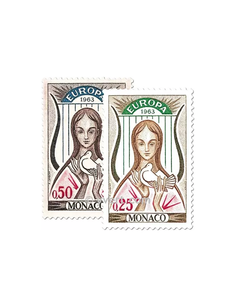 n° 618/619 -  Timbre Monaco Poste