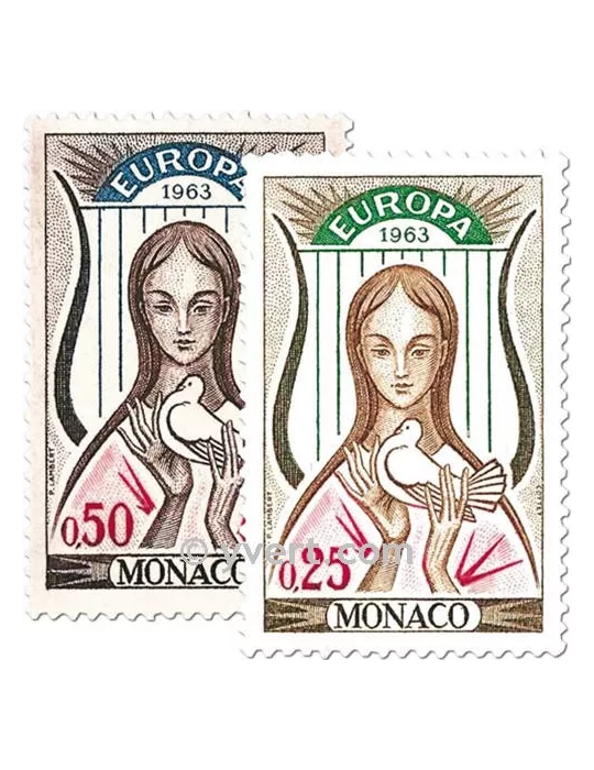 n° 618/619 -  Timbre Monaco Poste