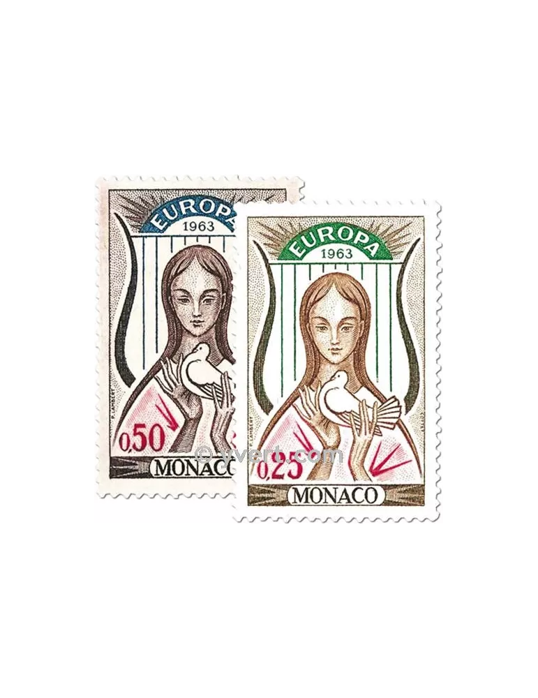 n° 618/619 -  Timbre Monaco Poste