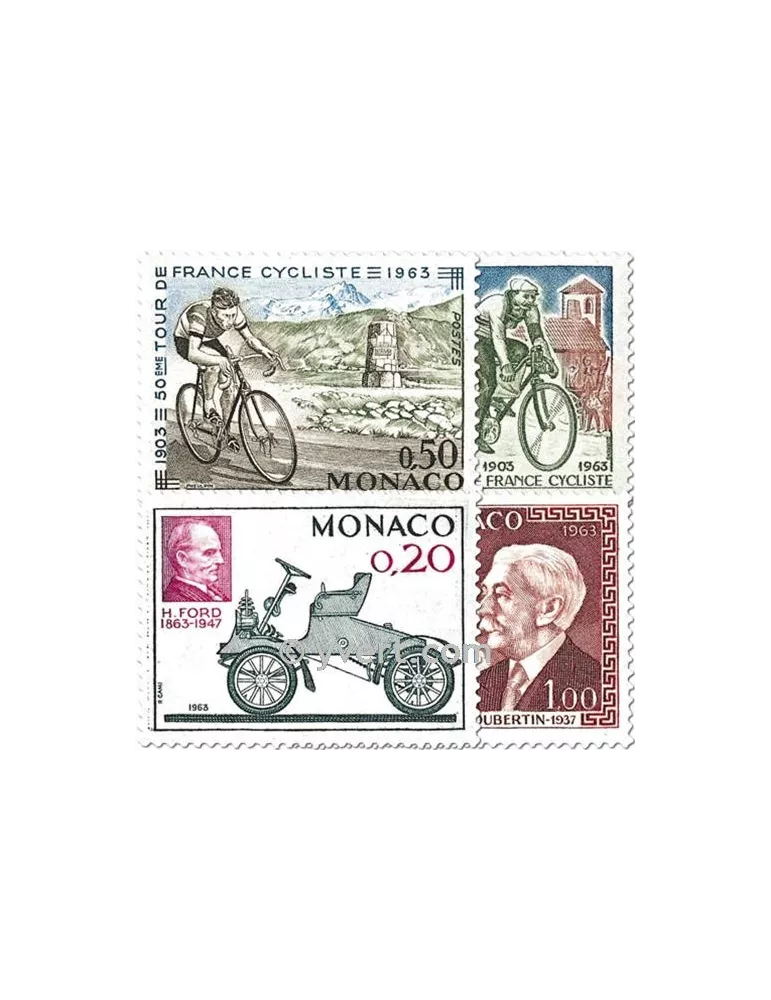 n° 632/635 -  Timbre Monaco Poste