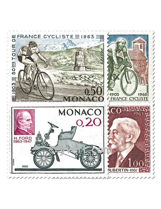 n° 632/635 -  Timbre Monaco Poste