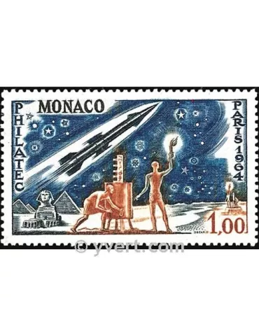 n° 636 -  Timbre Monaco Poste 2