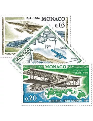 n° 637/651 -  Timbre Monaco Poste 2