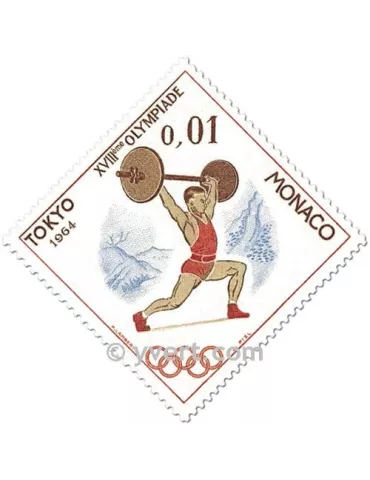 n° 654/657 -  Timbre Monaco Poste 2