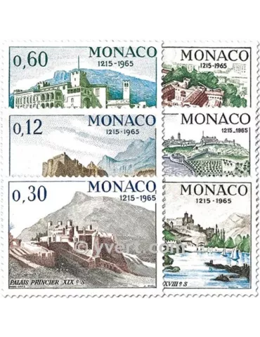 n° 677/682 -  Timbre Monaco Poste 2