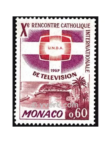 n° 706 -  Timbre Monaco Poste 2