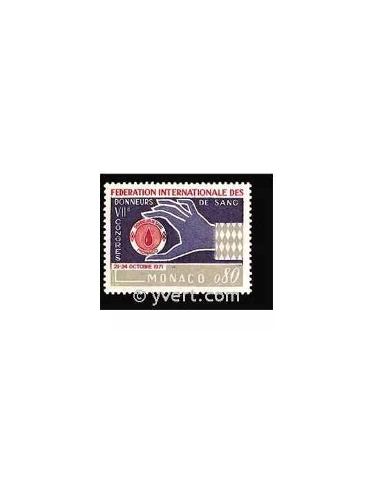 n° 860 -  Timbre Monaco Poste