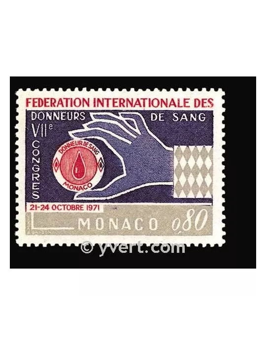 n° 860 -  Timbre Monaco Poste