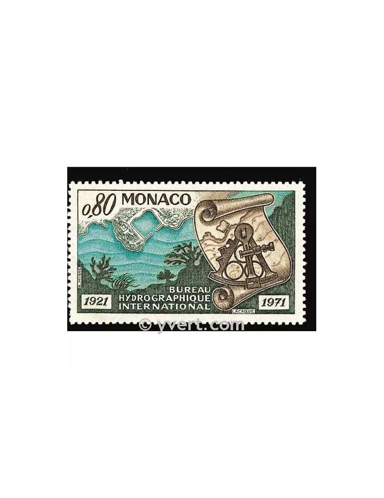 n° 861 -  Timbre Monaco Poste