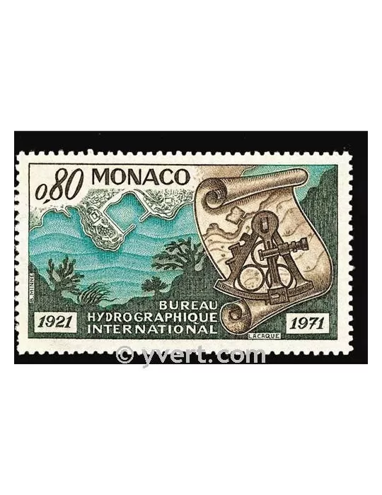 n° 861 -  Timbre Monaco Poste