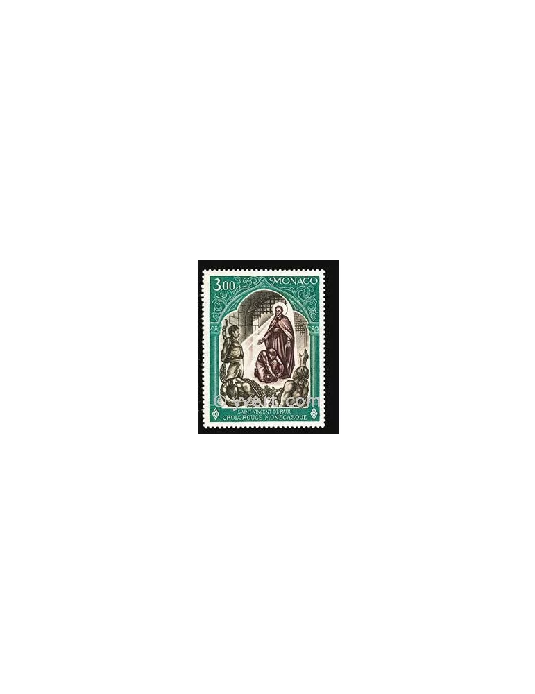 n° 866 -  Timbre Monaco Poste