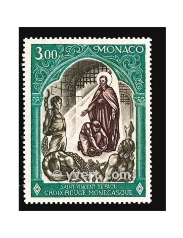 n° 866 -  Timbre Monaco Poste 2