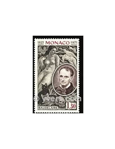 n° 867 -  Timbre Monaco Poste