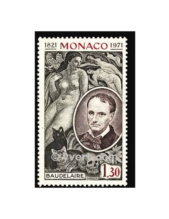 n° 867 -  Timbre Monaco Poste