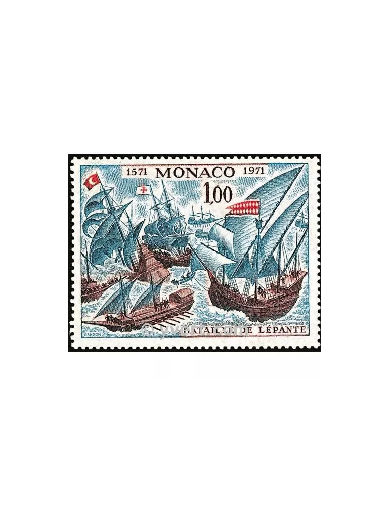 n° 870 -  Timbre Monaco Poste