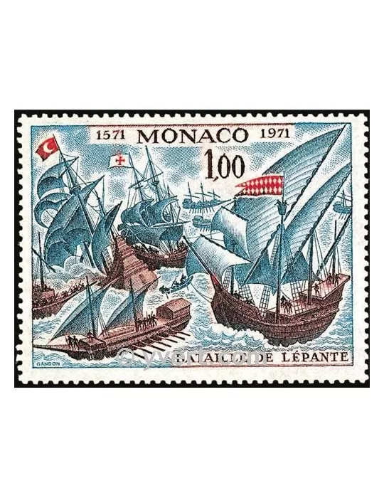 n° 870 -  Timbre Monaco Poste