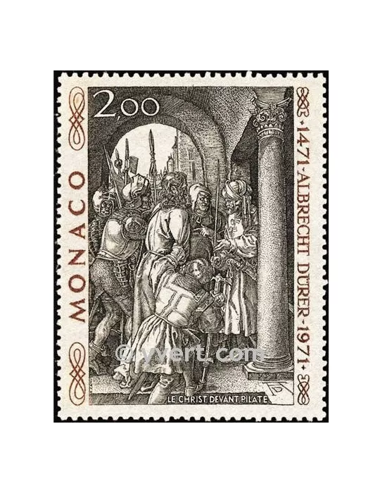 n° 876 -  Timbre Monaco Poste