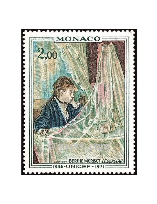 n° 877 -  Timbre Monaco Poste