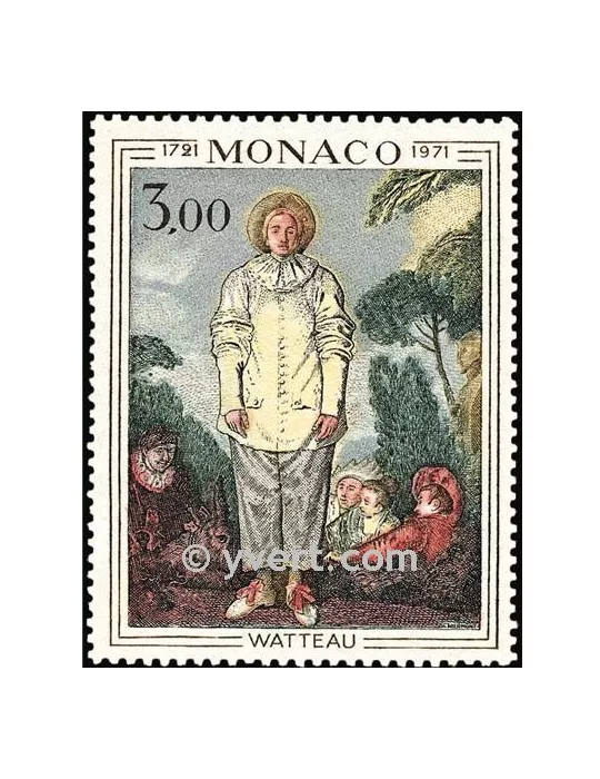 n° 878 -  Timbre Monaco Poste