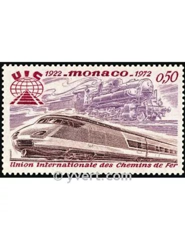 n° 879 -  Timbre Monaco Poste 2