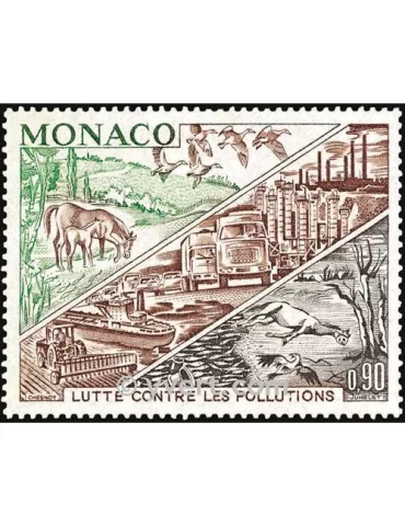 n° 881 -  Timbre Monaco Poste 2