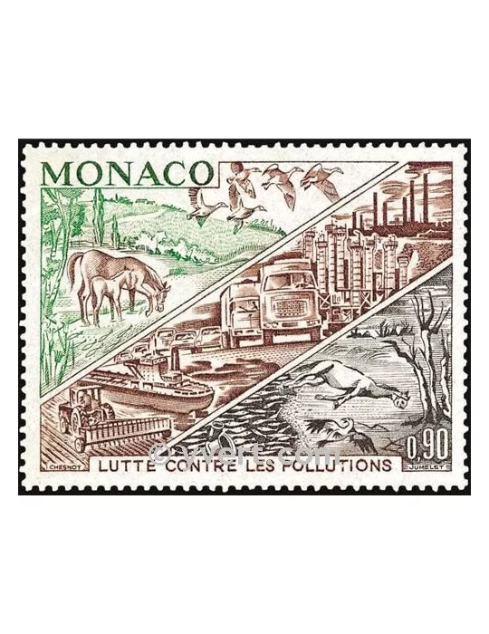 n° 881 -  Timbre Monaco Poste