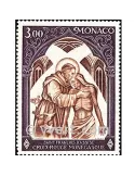 n° 885 -  Timbre Monaco Poste