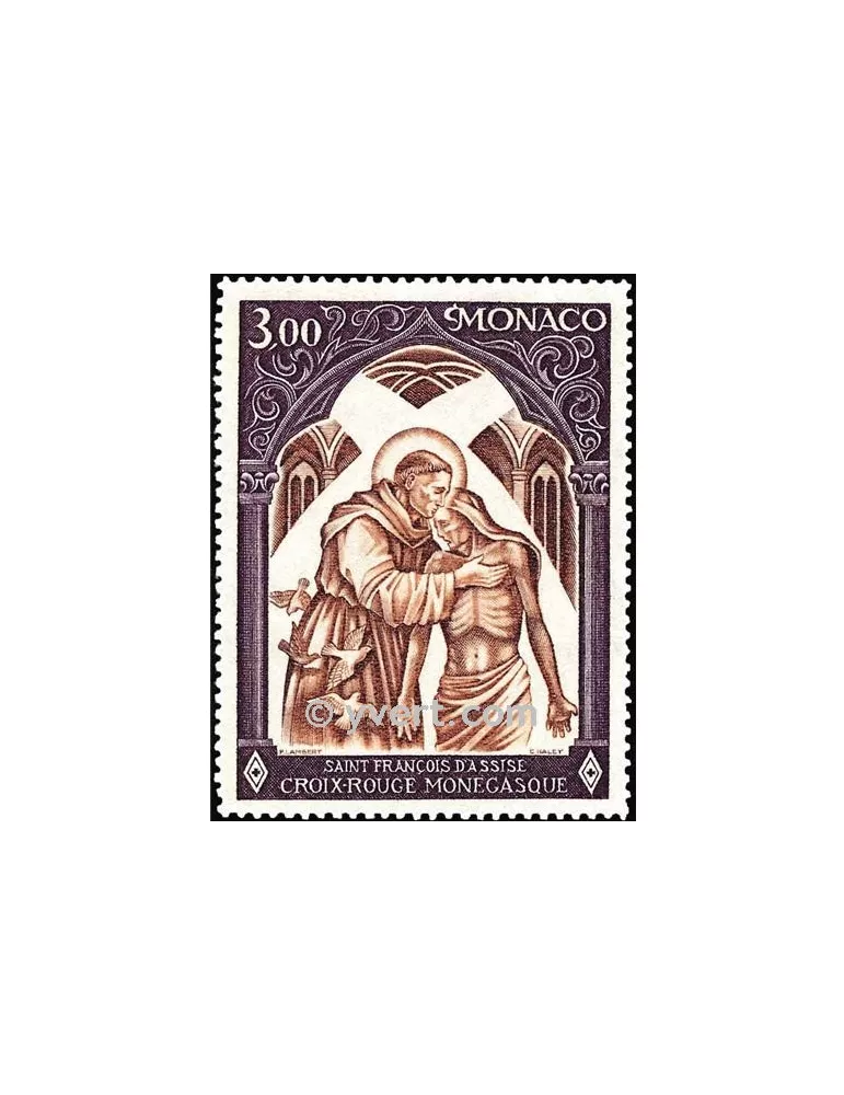 n° 885 -  Timbre Monaco Poste