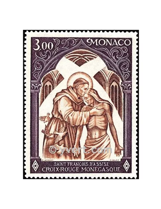 n° 885 -  Timbre Monaco Poste