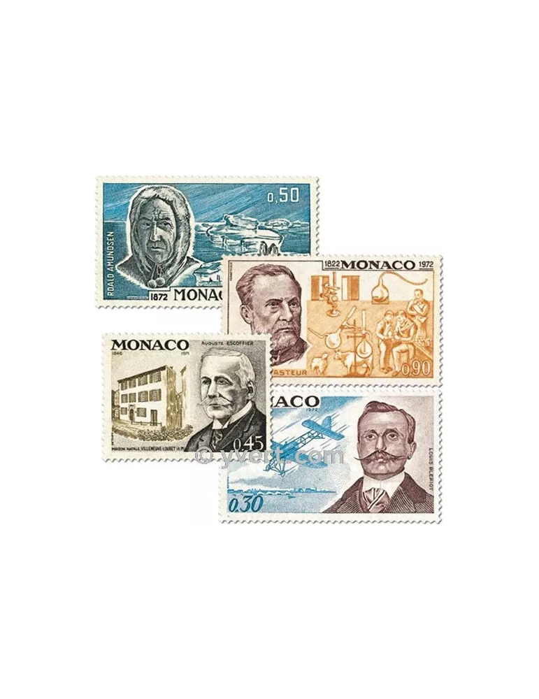 n° 910/913 -  Timbre Monaco Poste