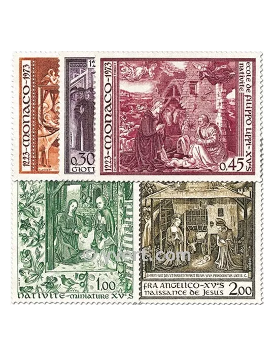 n° 934/938 -  Timbre Monaco Poste