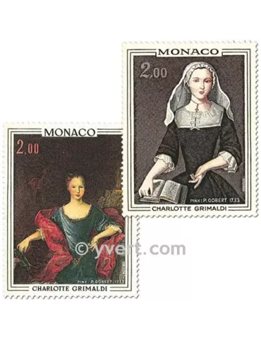 n° 946/947 -  Timbre Monaco Poste 2