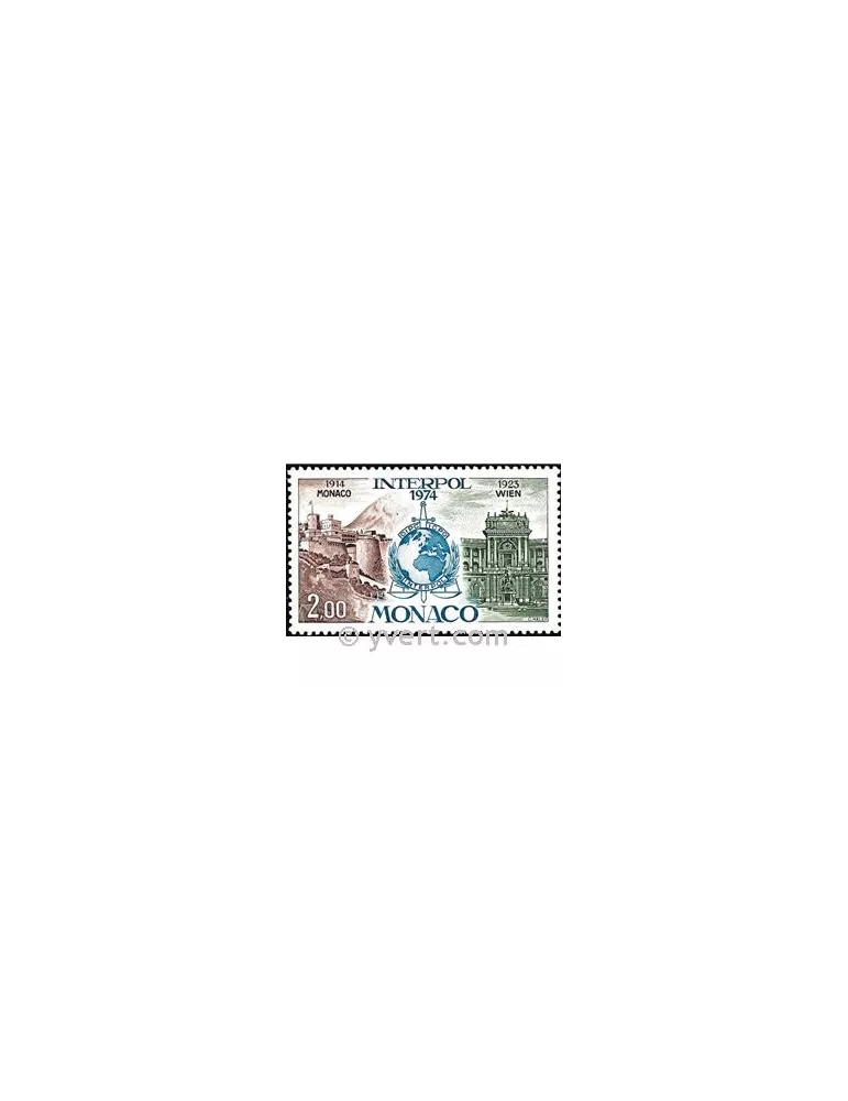 n° 966 -  Timbre Monaco Poste