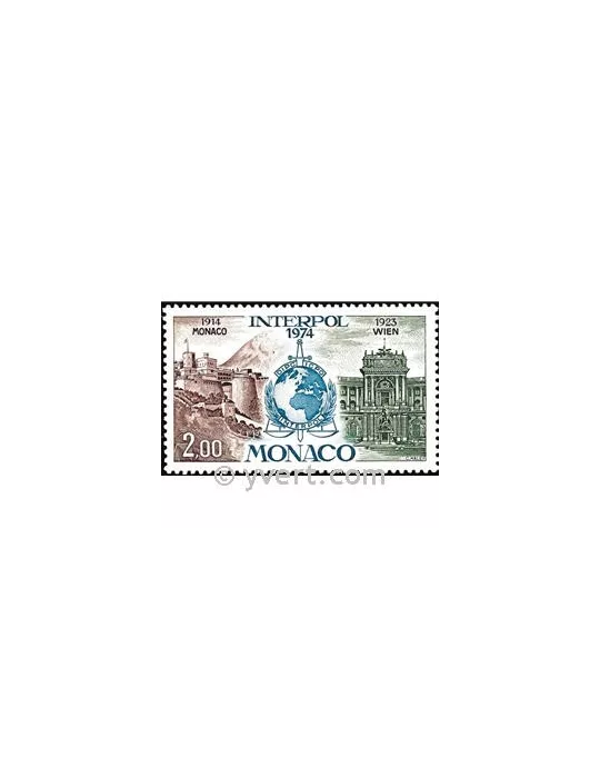 n° 966 -  Timbre Monaco Poste