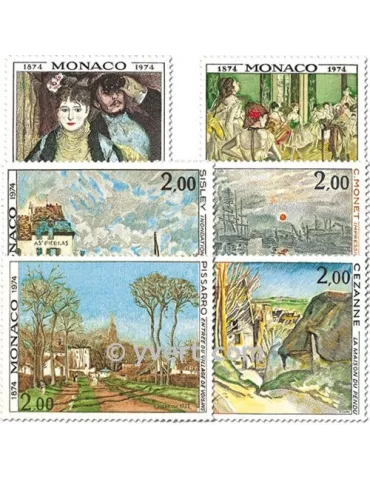 n° 967/972 -  Timbre Monaco Poste 2