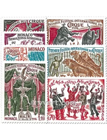 n° 973/979 -  Timbre Monaco Poste 2