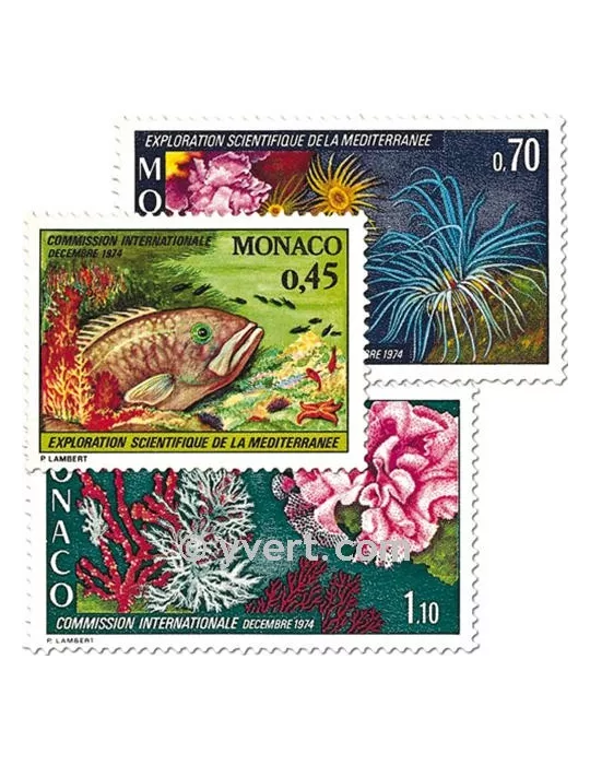 n° 981/983 -  Timbre Monaco Poste